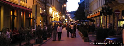Budapest. Near Ráday utca Budapest. Near Ráday utca