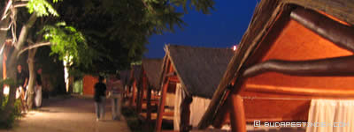 Budapest. Summer bars and cafes Budapest. Summer bars and cafes