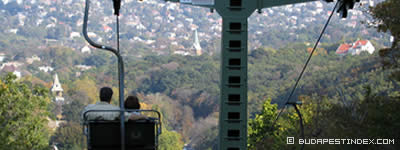 Budapest. Attractions. Chair Lift