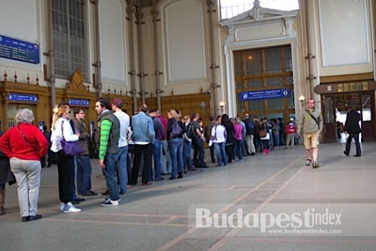 Budapest. Nyugati Station Budapest. Nyugati Station