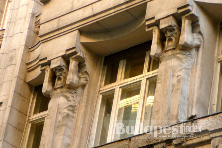 Váci utca 11 is the residential quarters with many shops on the ground level.