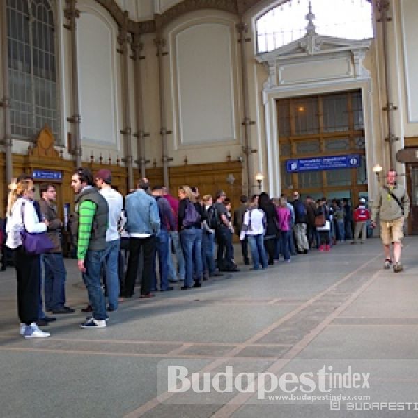 Budapest. Nyugati Station