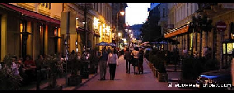 Budapest. Near Ráday utca